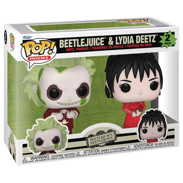 Funko POP Beetlejuice - Beetlejuice and Lydia Deetz Figure 2 Pack